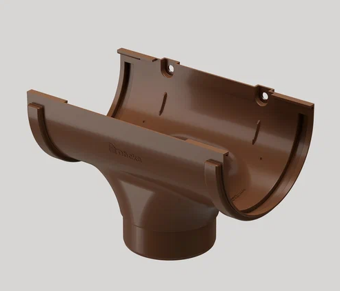Воронка водостока DOCKE Standard, светло-коричневый